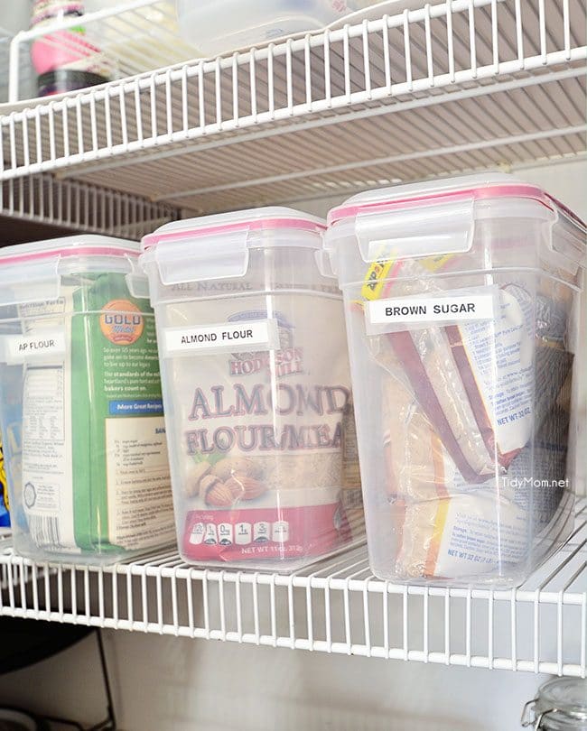 Real Life Pantry Organization - TidyMom®