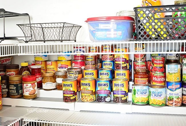 Practical + Cute Pantry Organization with Baskets - Organizing Moms