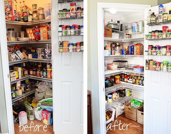 kitchen Pantry Organization