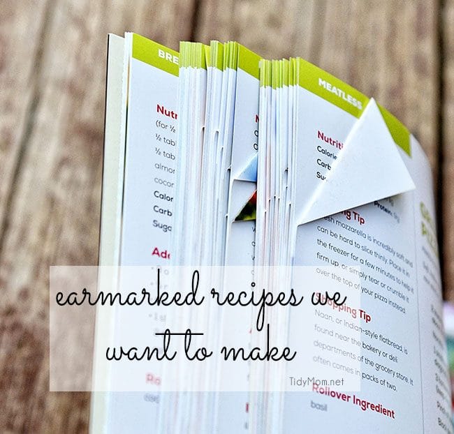 earmarked recipes in 400 Calories or Less from Our Best Bites.