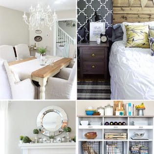 Feather Your Nest: Ideas, decor and tips for your home at TidyMom.net