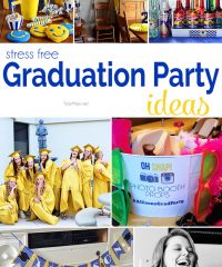 Stress Free Graduation Party ideas at TidyMom.net