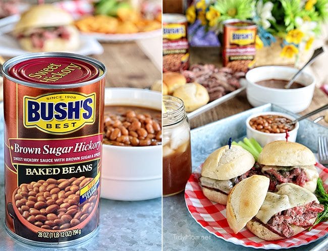 Bush's Brown Sugar Hickory Baked Beans at TidyMom.net