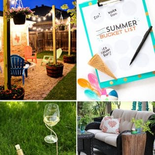 Funner Summer Ideas. A round up of summer decor, diy's projects, bucket lists and more! at TidyMom.net