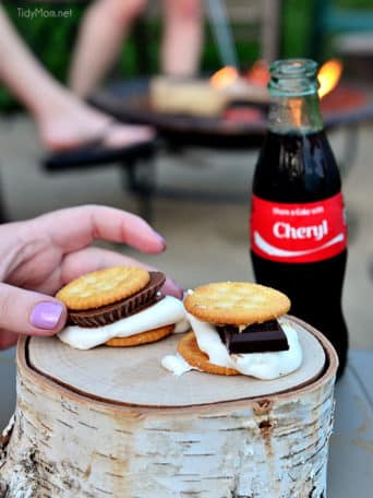 Gourmet S'mores Party at TidyMom.net