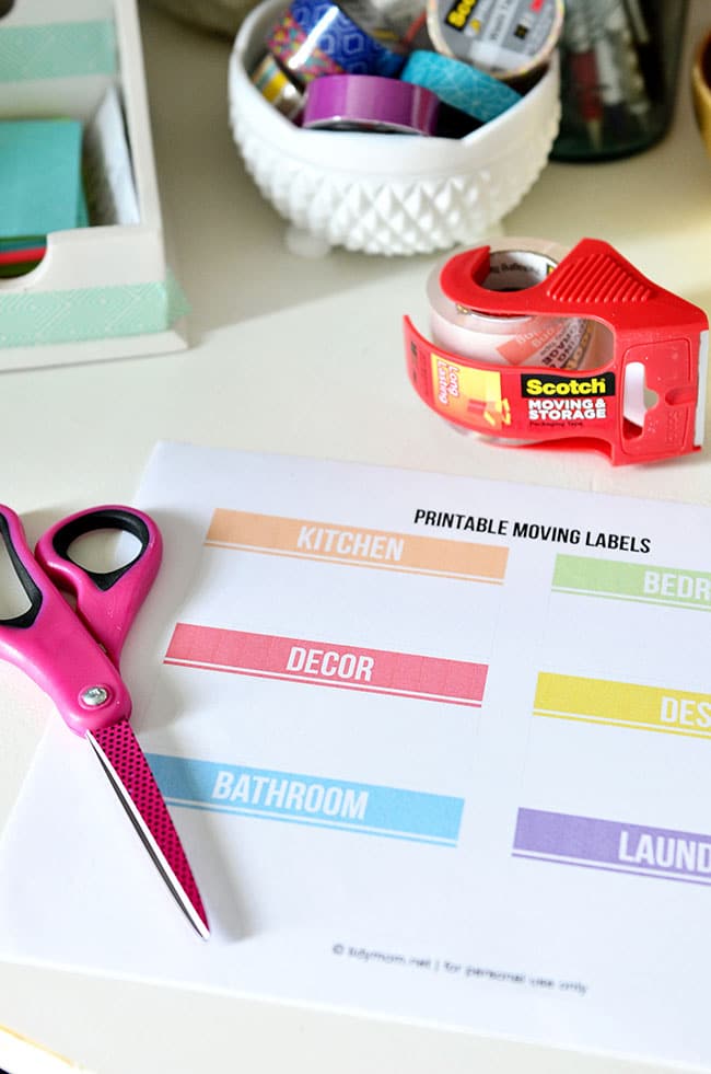 diy moving labels free printable tidymom