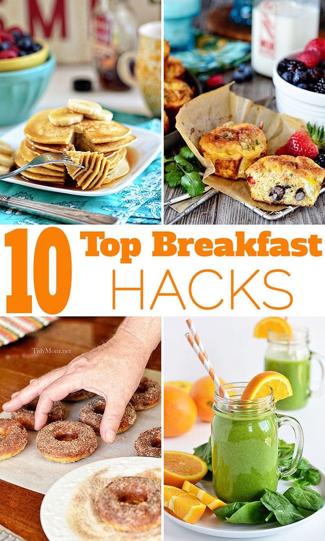 10 TOP BREAKFAST HACKS THAT WILL MAKE YOU WANT TO GET OUT OF BED!
