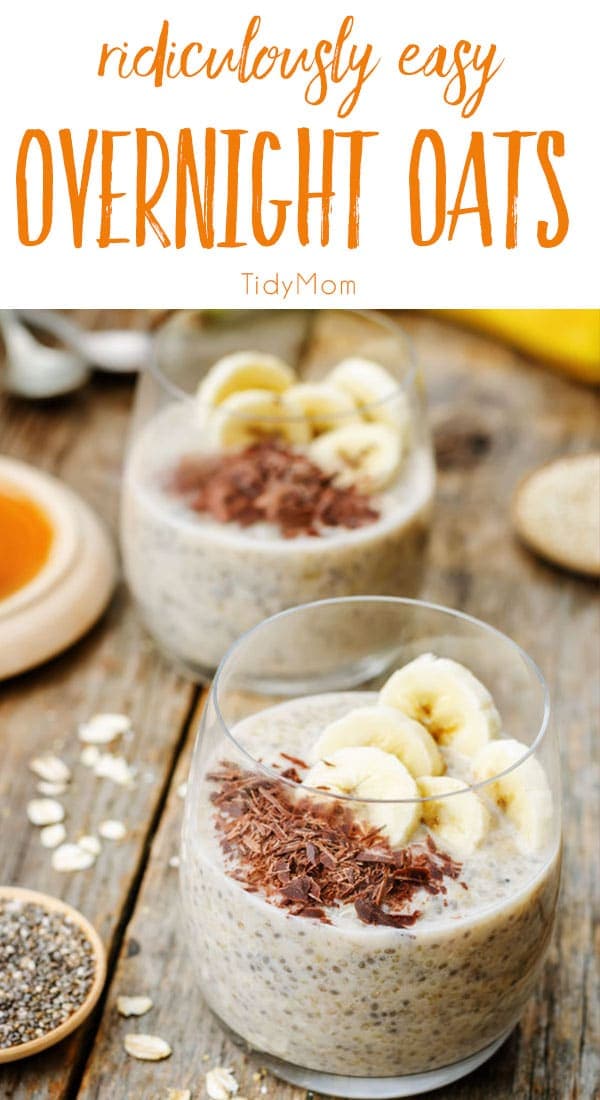 Ridiculously easy Overnight Oats recipe