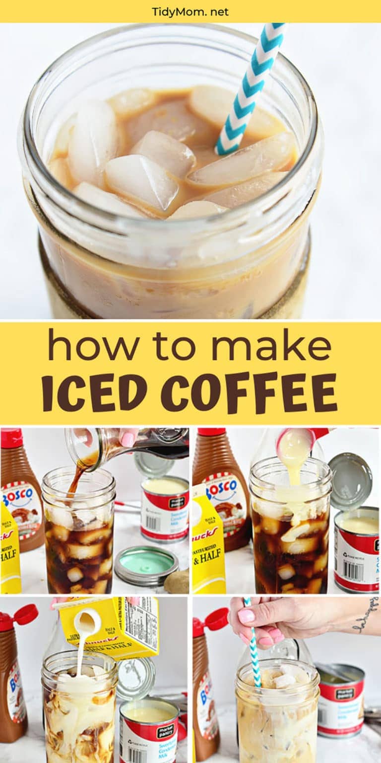 How To Make Iced Coffee At Home TidyMom®