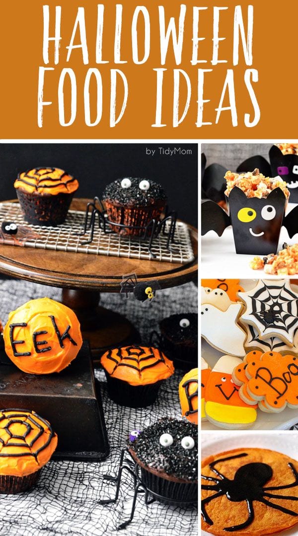 Half the excitement of Halloween is all the fun food. Click to find easy Halloween Food Ideas that ghouls and goblins of any age will enjoy!