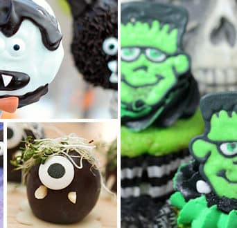 Throw a ghoulishly-good Halloween party with cute, creepy and frightfully fun Spooktacular Treats. From Frankenstein cupcakes to monster bark, these easy Halloween recipes will be the haunting hit of the party. Details at TidyMom.net