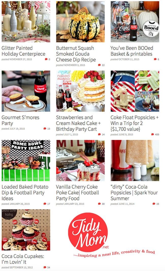 More Coca-Cola Ideas! Recipes, crafts, entertaining and more at TidyMom.net