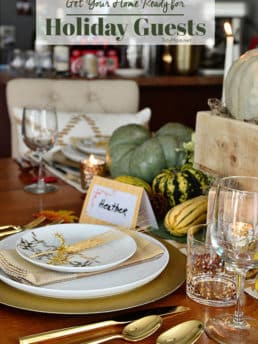Tips to get your home ready for holiday guests at TidyMom.net