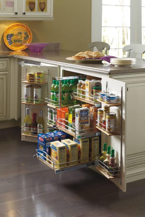 Smart Organized Kitchen Cabinets