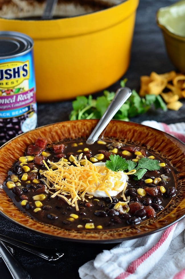 southwestern black bean soup