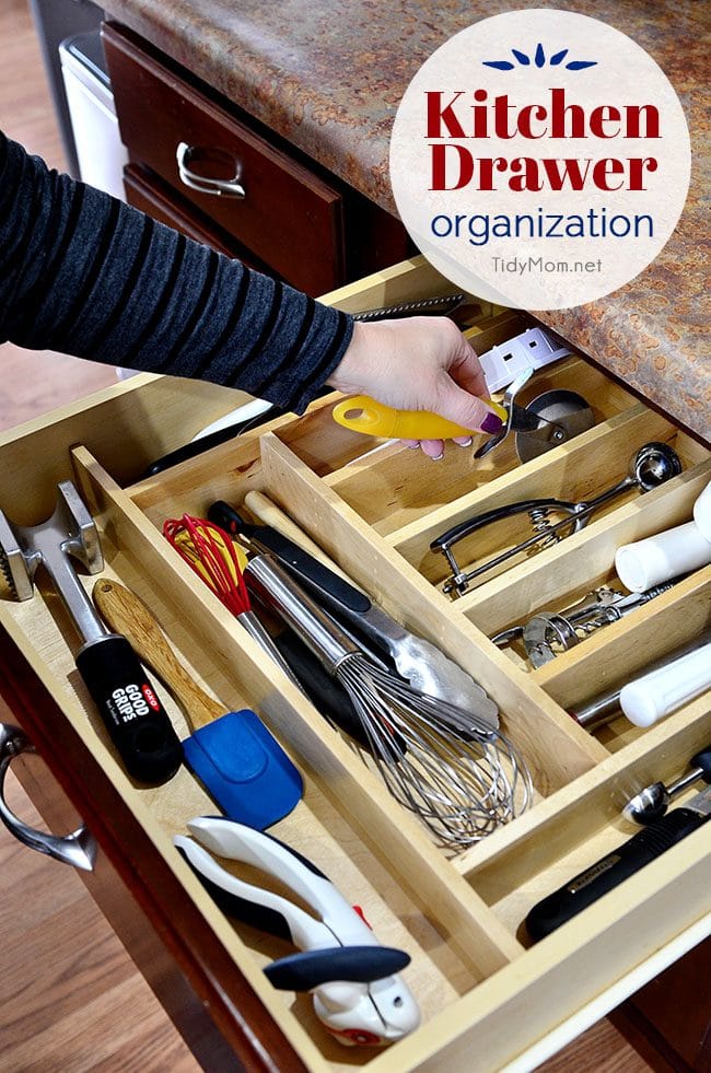 Kitchen Drawer Organization - TidyMom®