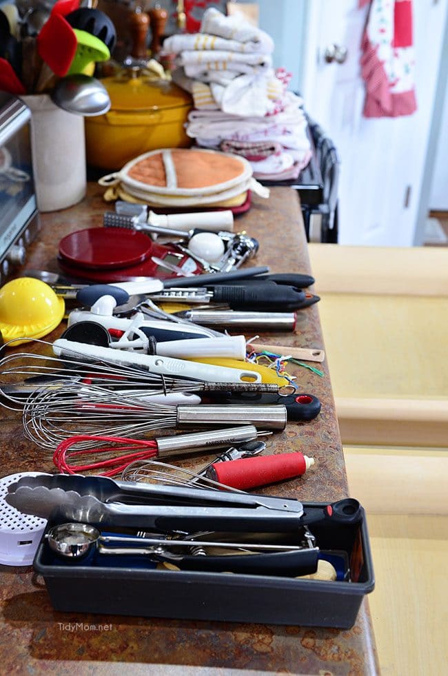 Take Back Kitchen Drawer Organization at TidyMom.net