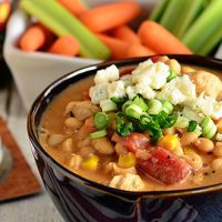 Buffalo Chicken White Chili
