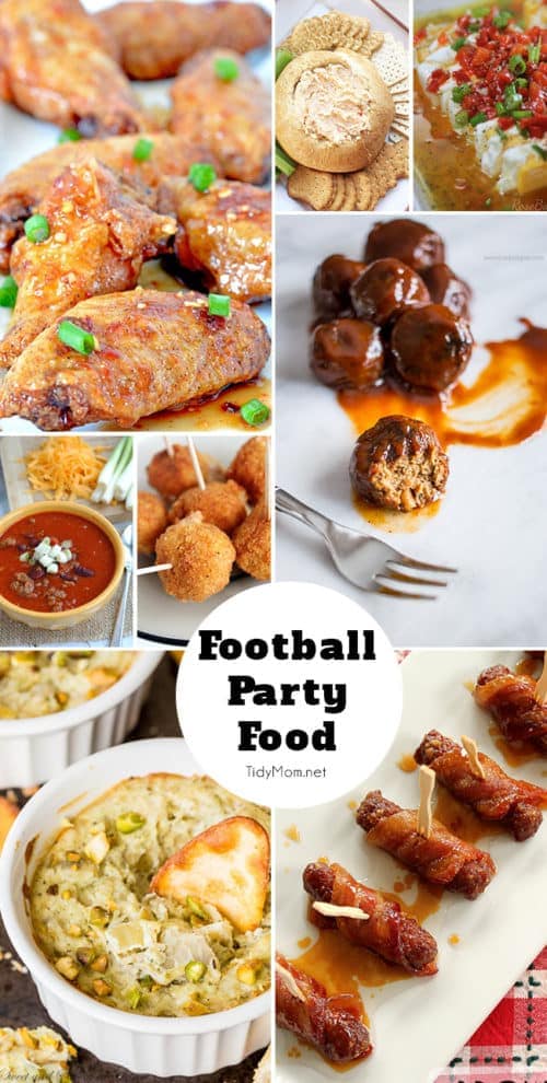 Football Party Food | TidyMom®