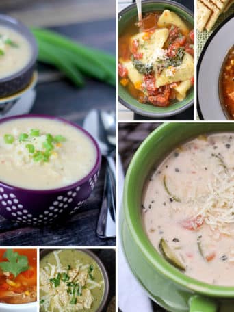 8 Super Delicious Soup recipes for a cozy meal at home. soup recipes at TidyMom.net