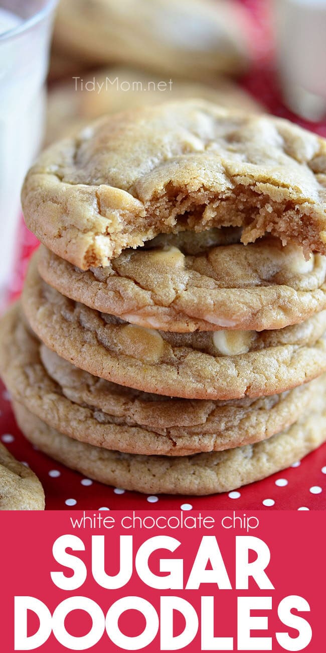 stack of Sugar Doodle cookie