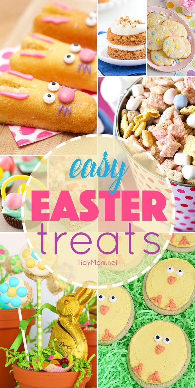 Easter celebrations would not be complete without a sweet dessert. Homemade easy easter treats make a beautiful addition to any Easter-themed get together that both kids and adults will enjoy.