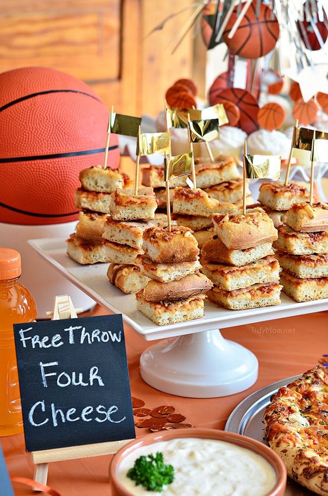 Serve Pizza on skewers for your next party