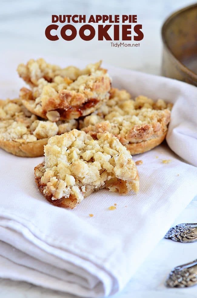 Dutch Apple Pie Cookies