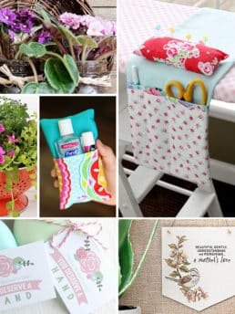 Mother's Day is just around the corner, and if you are still looking for what to give Mom on her special day, how about a HANDMADE MOTHER'S DAY! Here are 8 ideas for inspiration to create something special for your Mom that she will love and cherish at TidyMom.net