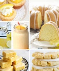 Luscious Lemon Recipes to make this spring and summer!