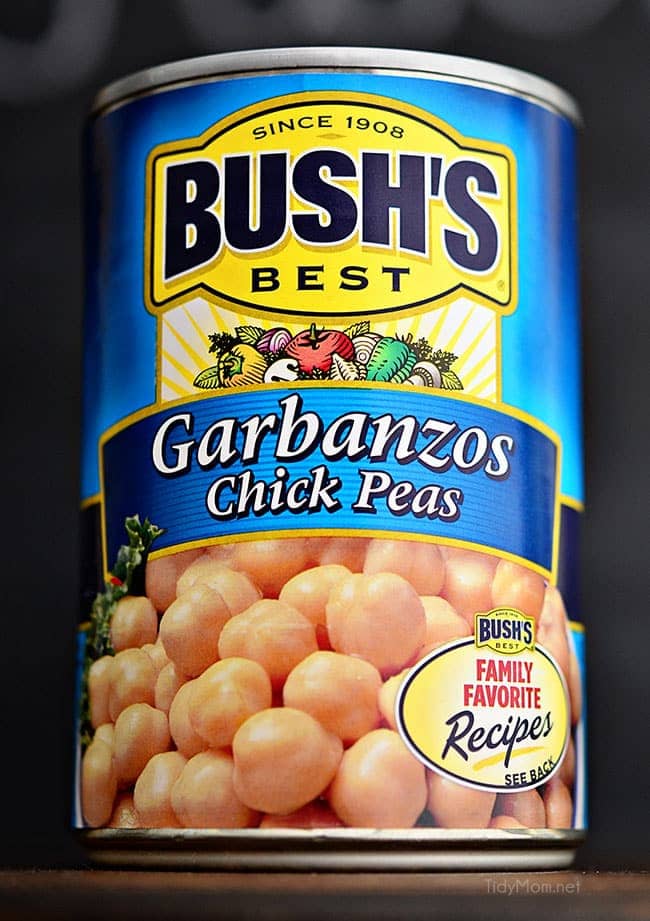 Bush’s Garbanzo Beans aka Chickpeas