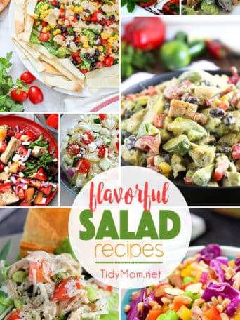 You'll love these flavorful salad recipes, perfect for summer entertaining.