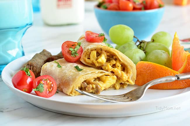 Breakfast burritos