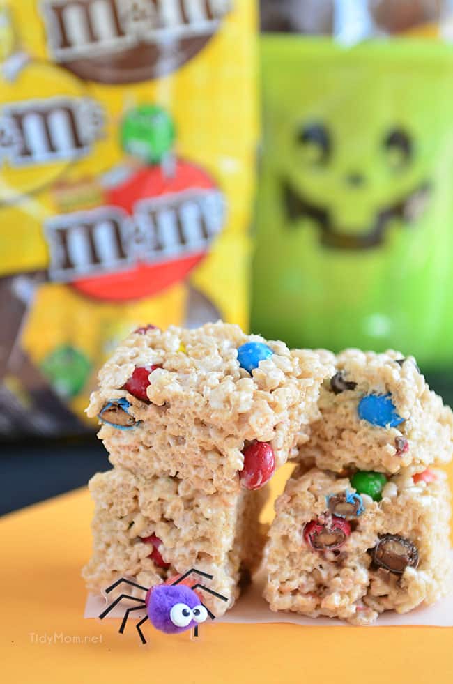 There is a little secret on how to make the best rice krispie treats at home!! The BEST Rice Krispie Treats are soft and gooey with just a hint of butter. Recipe at TidyMom.net