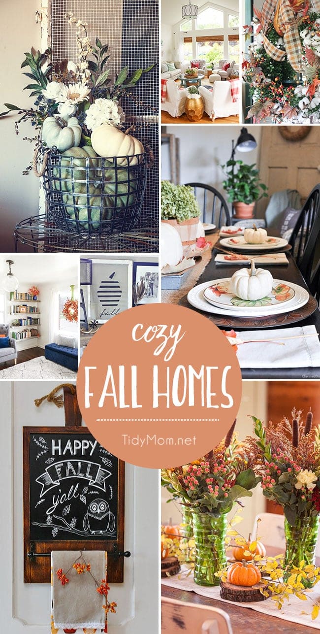 Cozy Fall Homes | TidyMom