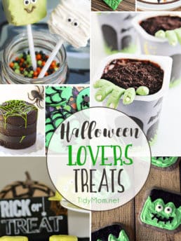 Halloween Lovers Treats are spooky, fun, creepy, and crawly Great for parties or trick-or-treat!