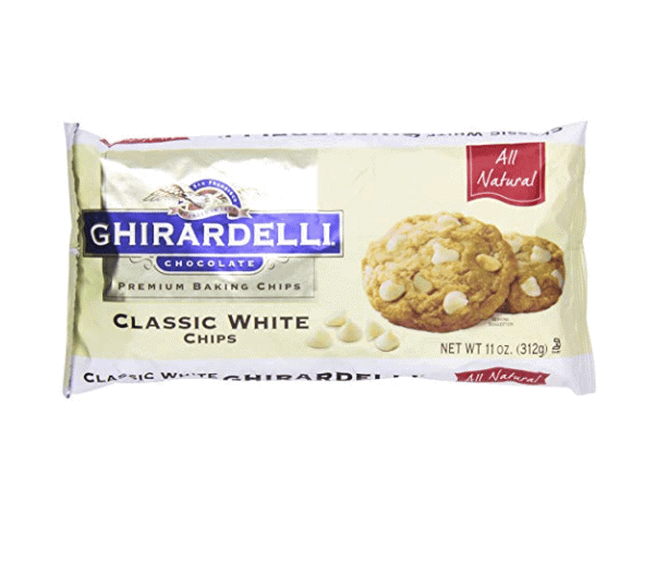 Ghirardelli Premium Baking Chips, Classic White Chocolate