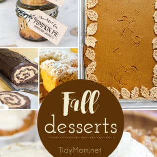 Fall Desserts That Would Be Wonderful For Thanksgiving.