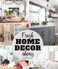 Fresh Home Decor Ideas at TidyMom.net