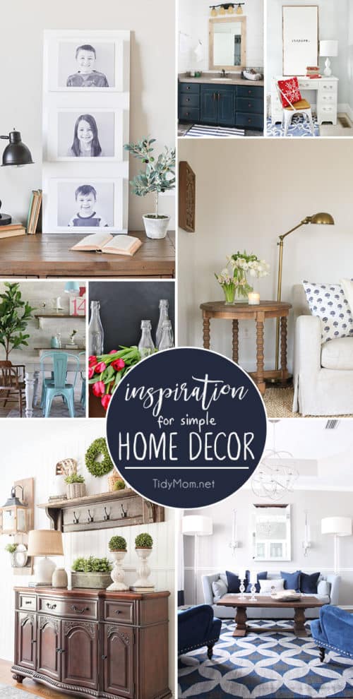 Simple Home Decor Inspiration to Love | TidyMom®