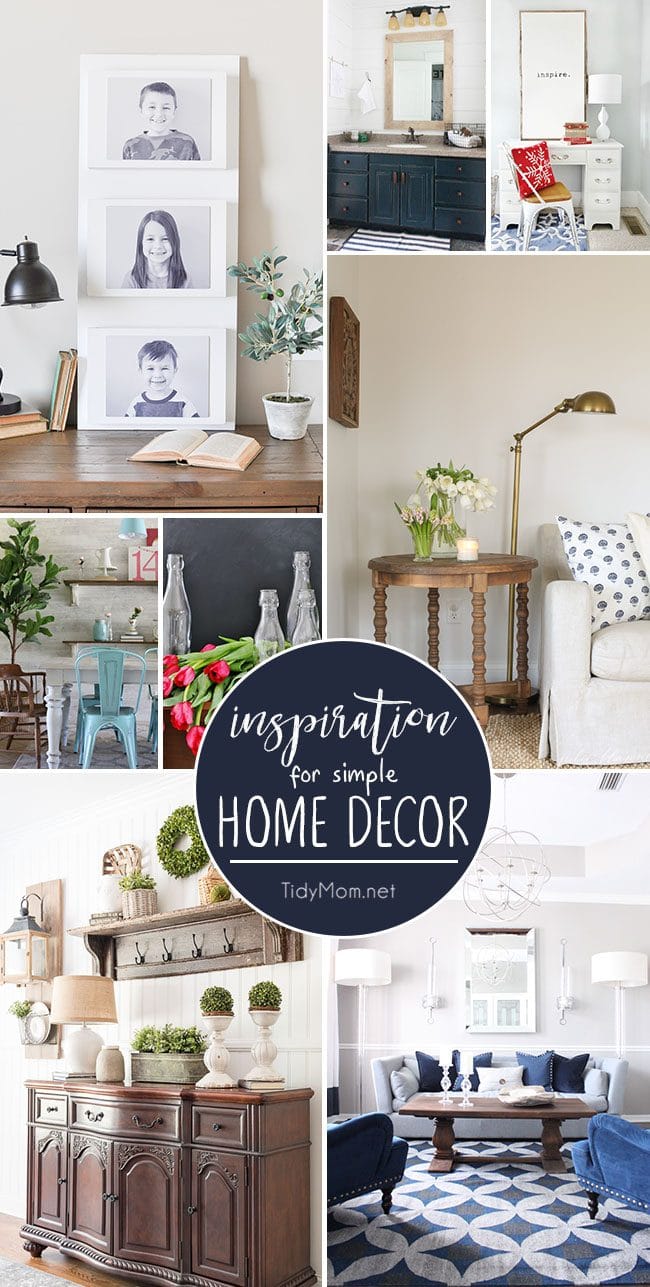 Simple Home Decor Inspiration To Love TidyMom