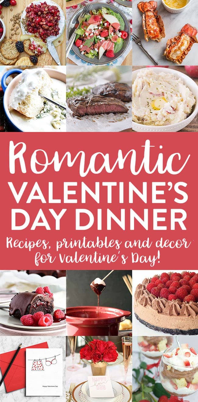 Romantic Valentine's Day Dinner Meal Plan TidyMom®