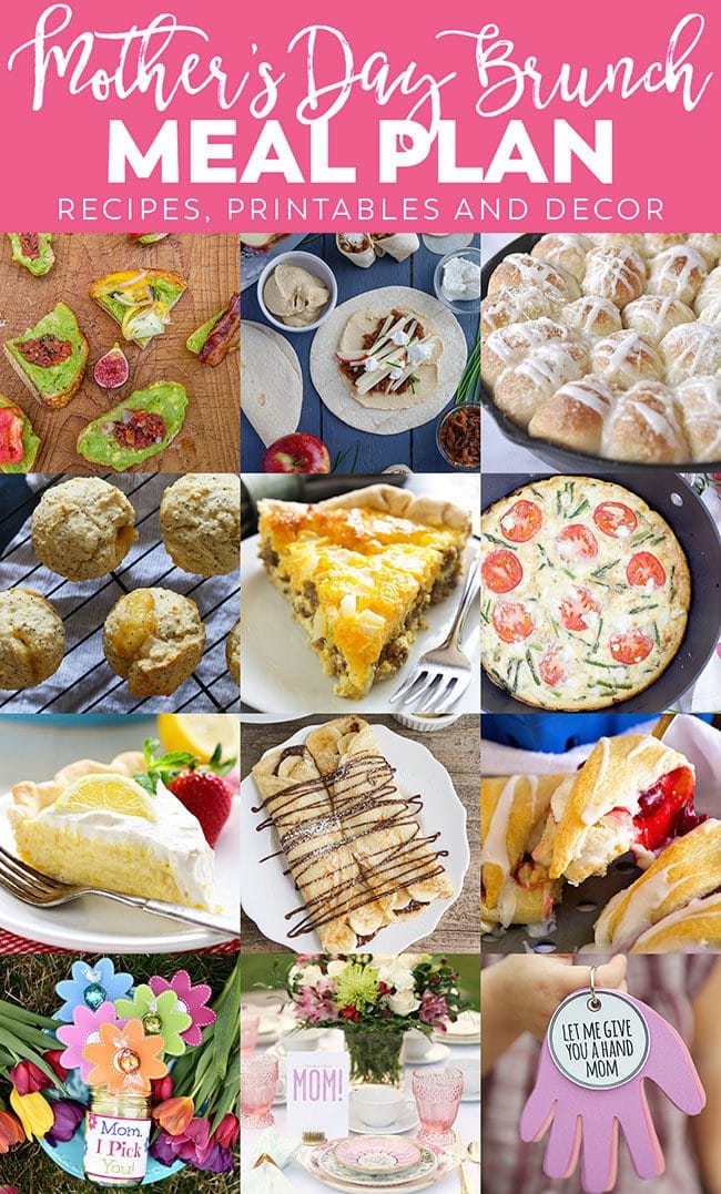 Whether you are a mother or you are celebrating a mother, I have a Mother's Day Brunch Meal Plan to help make Mom feel special. From appetizers and mains to desserts, Mother's day gifts and decor. Find everything you need at TidyMom.net