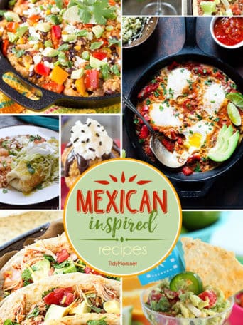 Mexican Inspired Recipes perfect for Cinco de Mayo, Taco Tuesday or any day of the week!