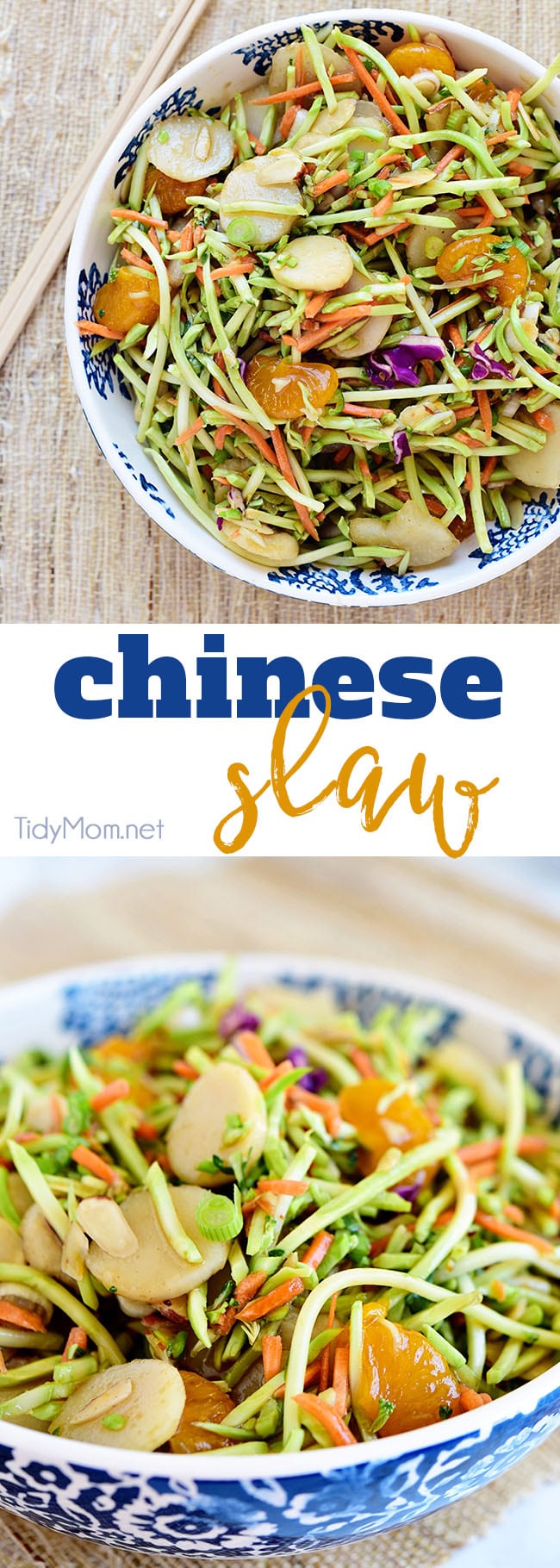 Light and Crunchy Chinese Slaw {VIDEO} | TidyMom®