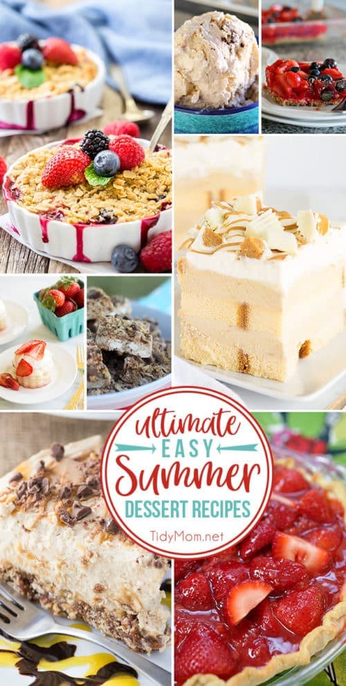 Ultimate Easy Summer Dessert Recipes - TidyMom®