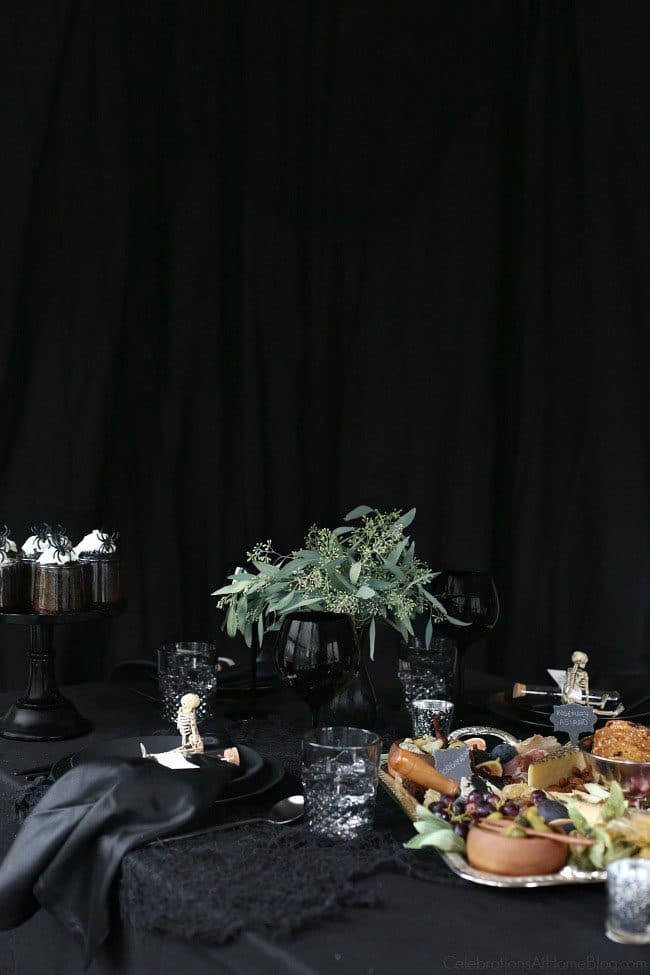 Halloween Themed Dinner from Celebrations at Home for a Halloween Meal Plan or Party