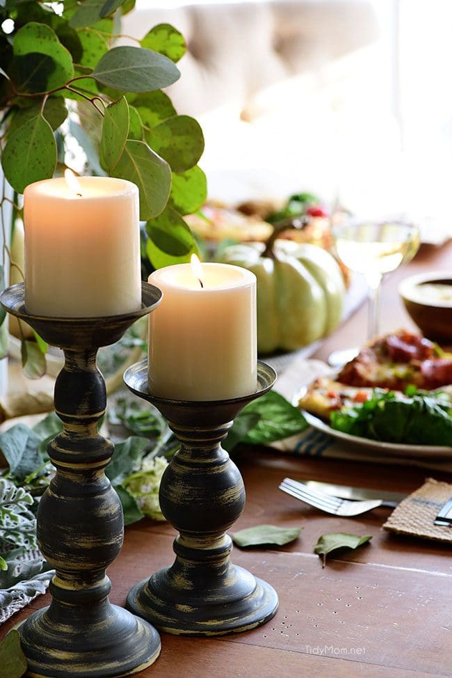 Fall Entertaining tablescape image