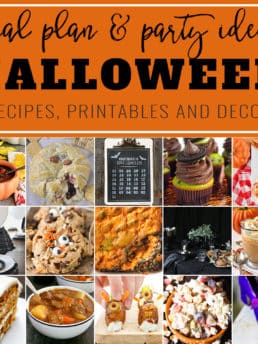 From creepy and spooky to just good ol’ not-so-scary fall comfort food, we’ve got your little ghosts and goblins covered for Halloween night. In this collection of some of the best recipes and decor for a Halloween Meal Plan and Party! visit TidyMom.net for all the details