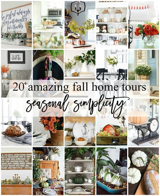 20+ Amazing Fall Home Tours. Seasonal Simplicity